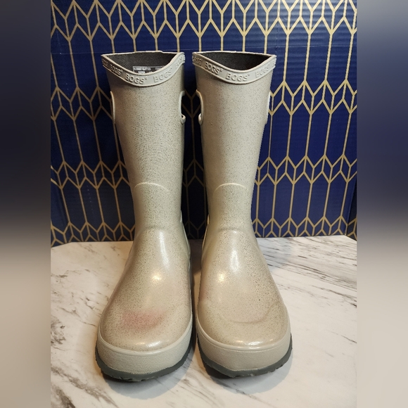 BOGS Kids Rubber Waterproof Rain Boot - Picture 4 of 11